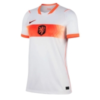 Camiseta Países Bajos Segunda Equipación Replica Mundial 2026 para mujer mangas cortas